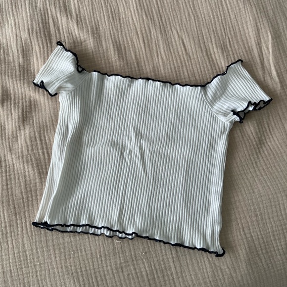 Zara off the shoulders crop top - Picture 3 of 4